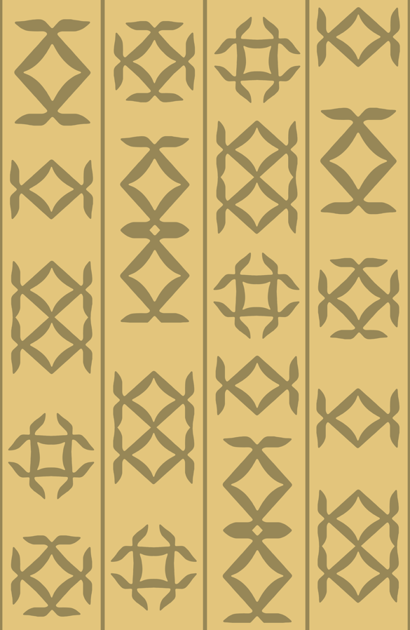 Glyph - Giza patterned wallpaper design