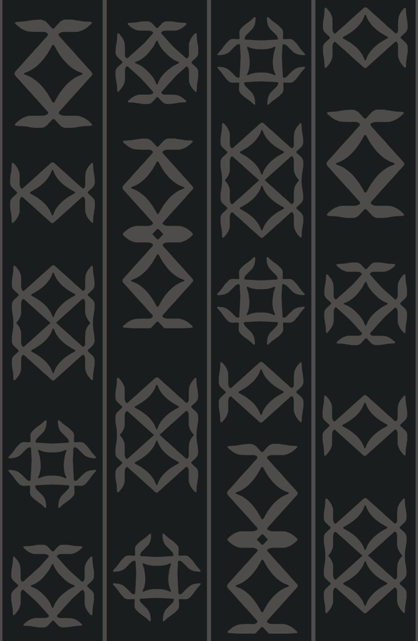 Glyph - Henge patterned wallpaper design