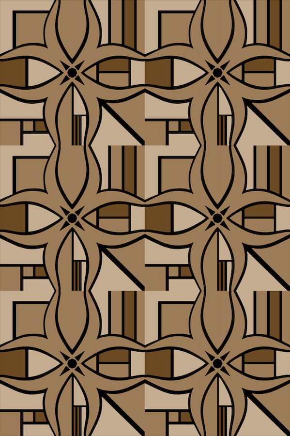 Luke Edwards Interior Design luxury handmade designer rug BLOK Wood design