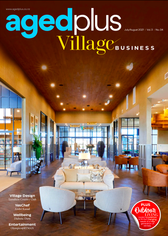 AgedPlus Magazine hospitality industry and design cover