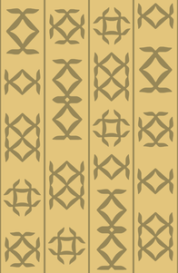 Luxury handmade rug design inspired by hieroglyphics called Glyph Giza