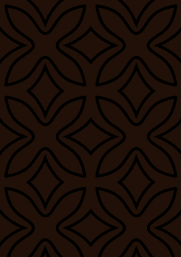 Tribal - Zu brown and black organic pattern wallpaper design